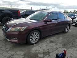 Salvage cars for sale from Copart Dyer, IN: 2015 Honda Accord EX