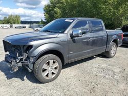 Vehiculos salvage en venta de Copart Arlington, WA: 2016 Ford F150 Supercrew