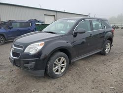 Salvage cars for sale from Copart Leroy, NY: 2014 Chevrolet Equinox LS