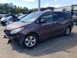 Salvage cars for sale from Copart Hartford City, IN: 2020 Toyota Sienna L