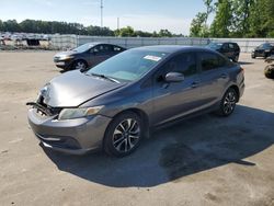 Salvage cars for sale from Copart Dunn, NC: 2014 Honda Civic EX