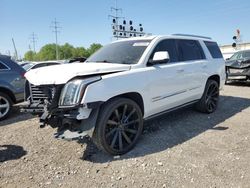 Salvage cars for sale from Copart Columbus, OH: 2018 Cadillac Escalade Premium Luxury
