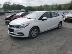 Salvage cars for sale from Copart Grantville, PA: 2016 Chevrolet Cruze LS