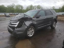 Ford Explorer salvage cars for sale: 2015 Ford Explorer XLT