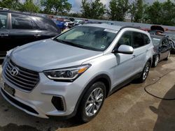 Hyundai Santa fe salvage cars for sale: 2018 Hyundai Santa FE SE