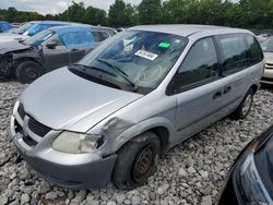 Dodge Caravan SE salvage cars for sale: 2003 Dodge Caravan SE