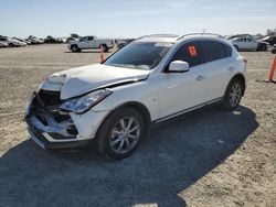 Salvage cars for sale from Copart Antelope, CA: 2017 Infiniti QX50