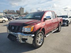 Nissan salvage cars for sale: 2015 Nissan Titan S