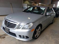 Mercedes-Benz E-Class salvage cars for sale: 2010 Mercedes-Benz E 350