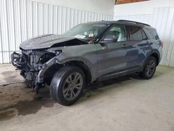 Ford Explorer xlt salvage cars for sale: 2021 Ford Explorer XLT