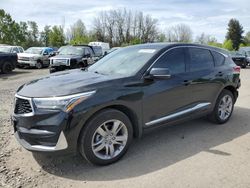 Acura RDX Advance salvage cars for sale: 2021 Acura RDX Advance