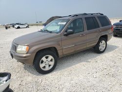 Jeep salvage cars for sale: 2001 Jeep Grand Cherokee Limited