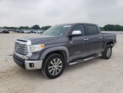 Toyota salvage cars for sale: 2015 Toyota Tundra Crewmax Limited
