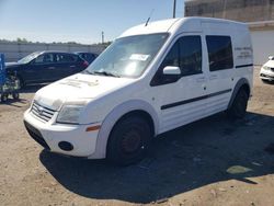 Salvage cars for sale from Copart Fredericksburg, VA: 2012 Ford Transit Connect XLT