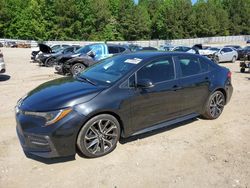 Salvage cars for sale from Copart Gainesville, GA: 2020 Toyota Corolla SE