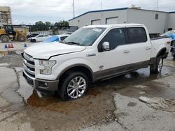 Ford salvage cars for sale: 2016 Ford F150 Supercrew