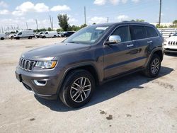 Salvage cars for sale from Copart Miami, FL: 2020 Jeep Grand Cherokee Limited