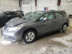 Honda salvage cars for sale: 2013 Honda Civic LX