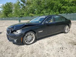 BMW salvage cars for sale: 2013 BMW 750 LXI