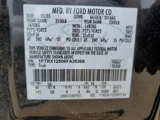 2006 Ford F150