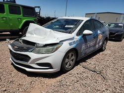 Chevrolet Cruze salvage cars for sale: 2018 Chevrolet Cruze LS