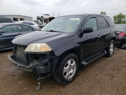 Salvage cars for sale from Copart Elgin, IL: 2004 Acura MDX