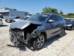 Vehiculos salvage en venta de Copart Opa Locka, FL: 2019 KIA Sorento EX