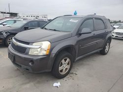 Salvage cars for sale from Copart Grand Prairie, TX: 2008 Chevrolet Equinox LT