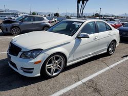 Mercedes-Benz salvage cars for sale: 2012 Mercedes-Benz C 300 4matic