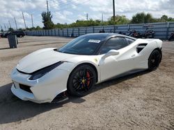 Ferrari salvage cars for sale: 2016 Ferrari 488 GTB