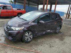 Honda fit salvage cars for sale: 2017 Honda FIT EX