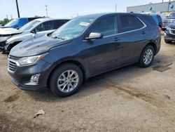 Vehiculos salvage en venta de Copart Woodhaven, MI: 2021 Chevrolet Equinox LT