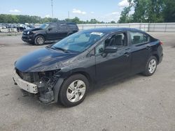 Salvage cars for sale from Copart Dunn, NC: 2014 Honda Civic LX