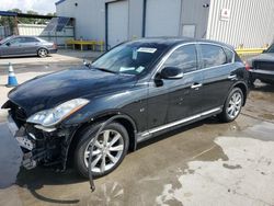 Vehiculos salvage en venta de Copart New Orleans, LA: 2016 Infiniti QX50