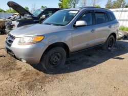 Hyundai salvage cars for sale: 2007 Hyundai Santa FE GL