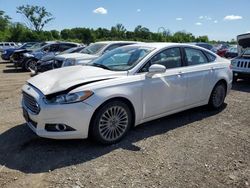 Vehiculos salvage en venta de Copart Des Moines, IA: 2013 Ford Fusion Titanium