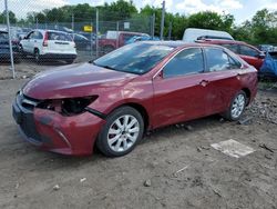 Toyota salvage cars for sale: 2017 Toyota Camry LE