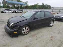 Salvage cars for sale from Copart Spartanburg, SC: 2005 Ford Focus ZX3