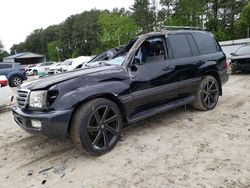 Salvage cars for sale from Copart Seaford, DE: 2005 Toyota Land Cruiser