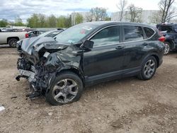 Salvage cars for sale from Copart Central Square, NY: 2018 Honda CR-V EX