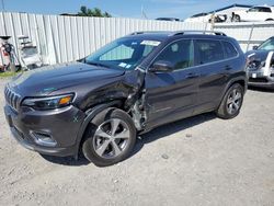 Jeep salvage cars for sale: 2021 Jeep Cherokee Limited