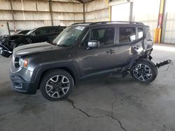 Jeep salvage cars for sale: 2018 Jeep Renegade Latitude