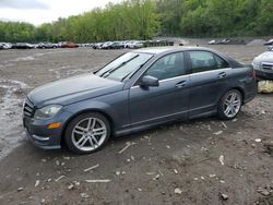 Mercedes-Benz salvage cars for sale: 2014 Mercedes-Benz C 300 4matic