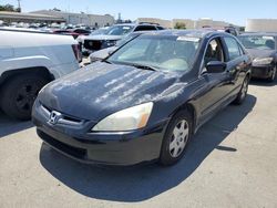 Honda salvage cars for sale: 2005 Honda Accord LX