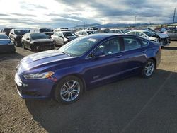 Ford salvage cars for sale: 2015 Ford Fusion Titanium Phev