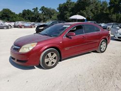 Salvage cars for sale from Copart Ocala, FL: 2007 Saturn Aura Green Line