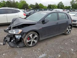 Volkswagen GTI salvage cars for sale: 2017 Volkswagen GTI S