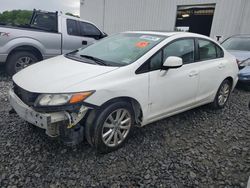 Honda salvage cars for sale: 2012 Honda Civic EX