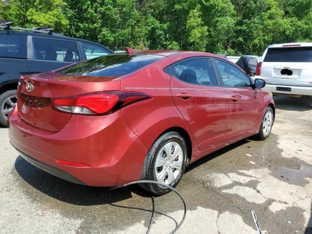 2016 Hyundai Elantra SE