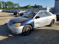 Honda salvage cars for sale: 2002 Honda Civic EX